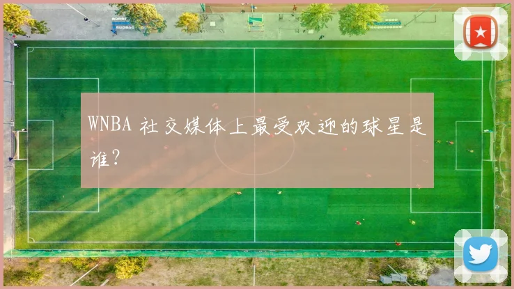 WNBA 社交媒体上最受欢迎的球星是谁？